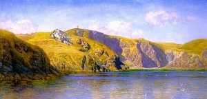 Coast scene with calm sea